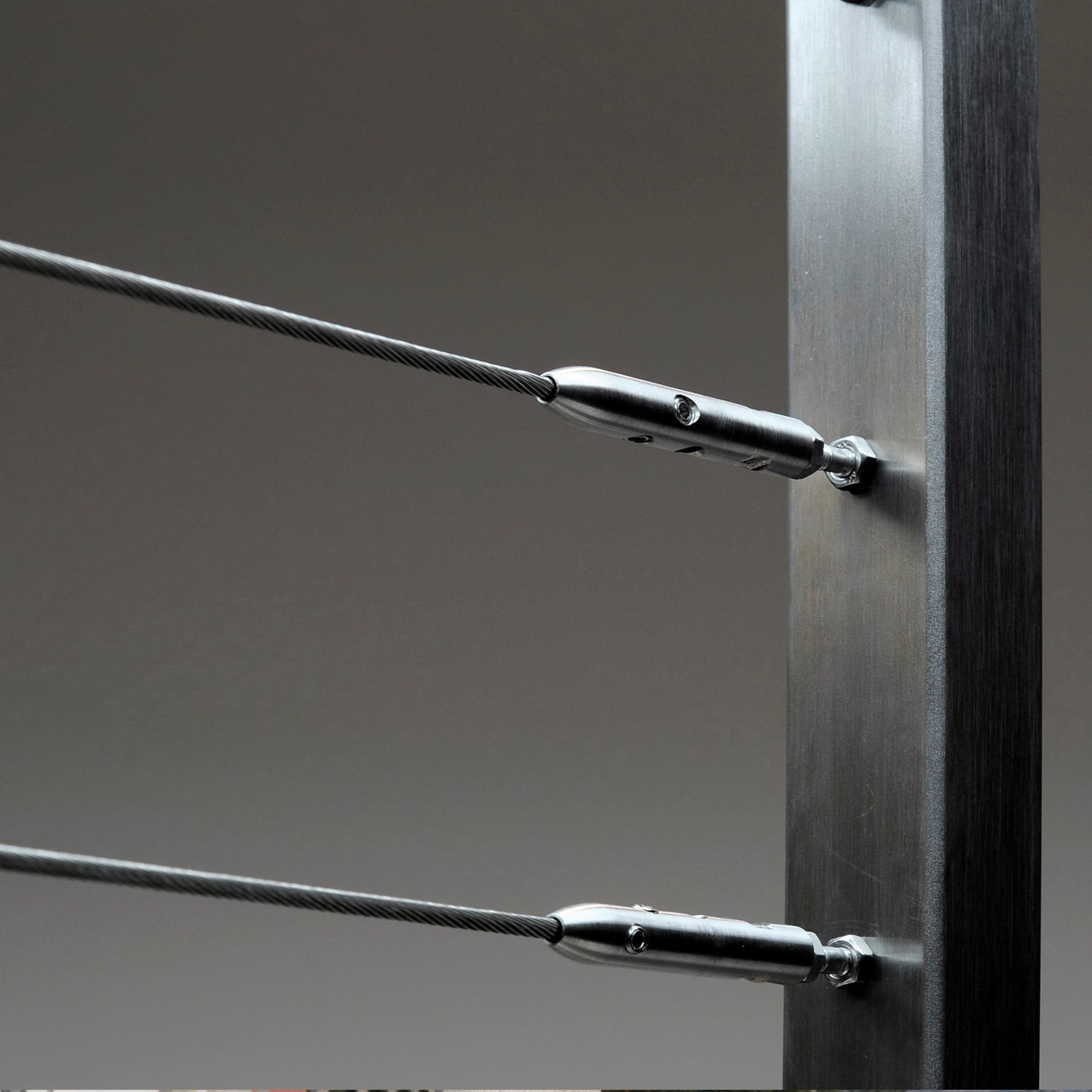 Cable Balustrade with Metal Fitting